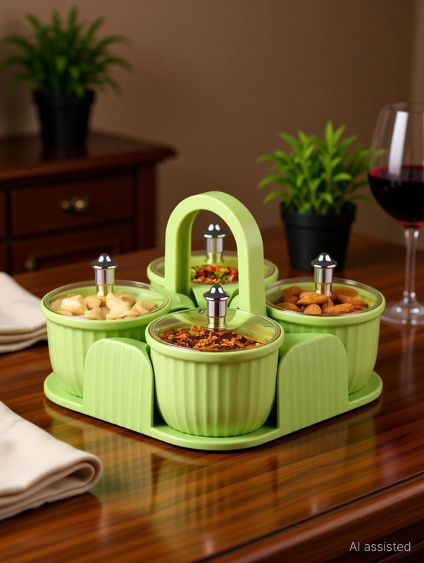 MATA JI ENTERPRISES Spice Set Plastic(1 Piece)