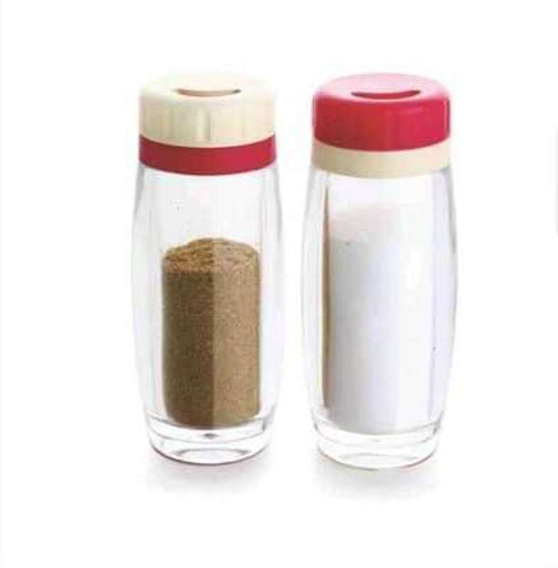KedarKantha Home Decor Steel Salt & Pepper Set steel Sugar Sprinkler Shaker 95 gm