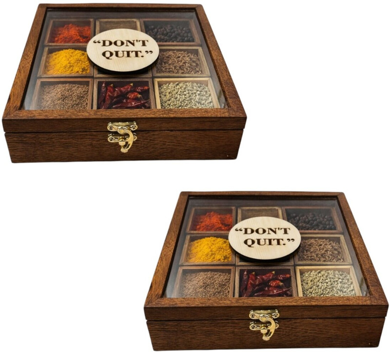 iqra handicrafts Spice Set Wooden(1 Piece)