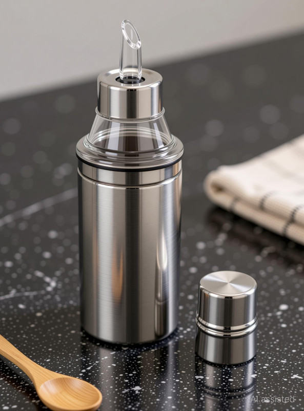 Filsfa Oil & Vinegar Set Stainless Steel