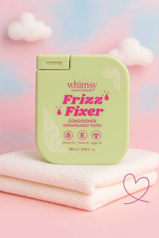 Whimsy Beauty Frizz Fixer Conditioner for Kids | Nourishing, Sulfate-Free(180 ml)