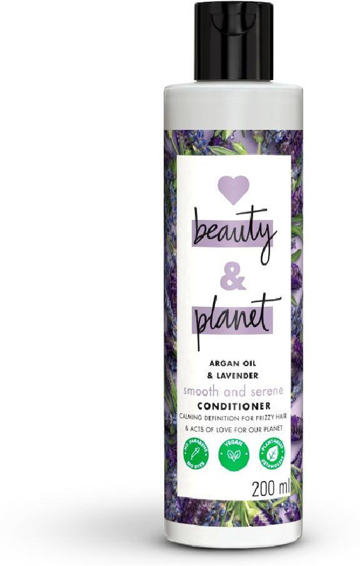 Love Beauty And Planet Argan Oil and Lavender Paraben Free Smooth and Serene Conditioner(200 ml)