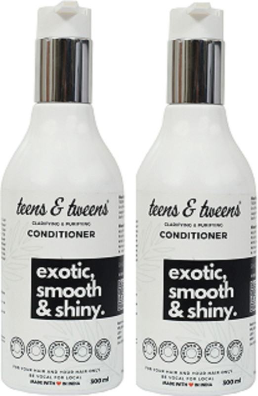 Teens & Tweens Conditioner | Purifying | SLS & Paraben Free for 7-18 Years(600 ml)