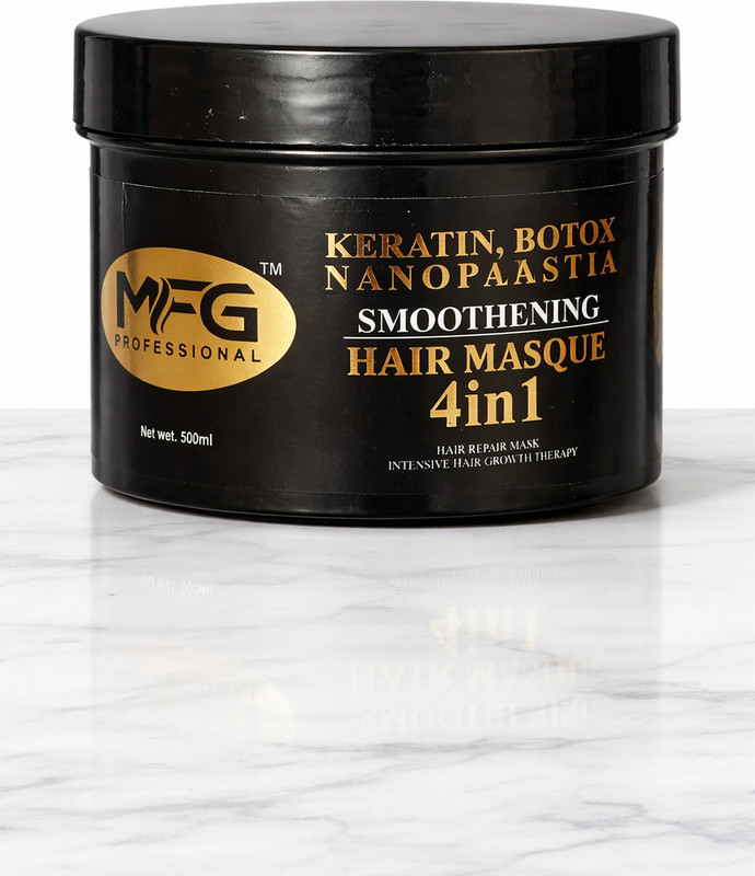mfg professional Keratin,Botox,Nanopalstia,Smoothening 4in1 hair masque(500 ml)