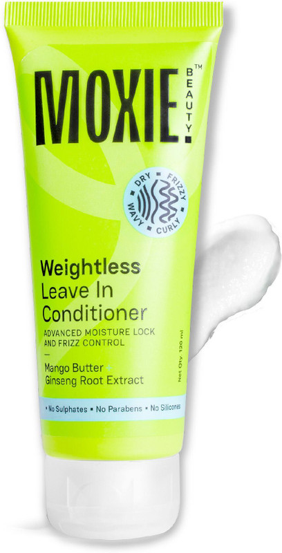 MOXIE BEAUTY Weightless Leave-In Conditioner For Frizzy & Dry hair - Full Size(120 ml)