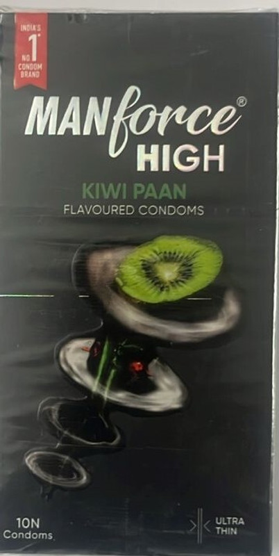 MANKIND Kiwi Paan Flavour Condom(10 Sheets)