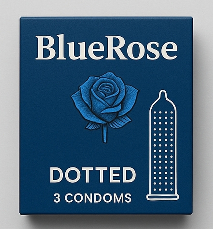Bluerose Apple Condom(Set of 3, 3 Sheets)