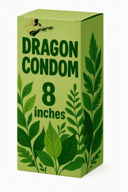DRAGON JUMBO PREMIUM Formens 6 inhc sofy Condom(10 Sheets)