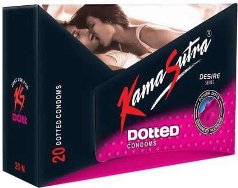 Kamasutra DESIRE SERIES DOTTED (20S) 1PCS Condom(20 Sheets)