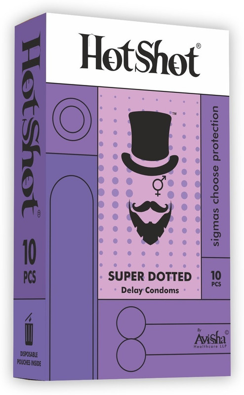 HOTSHOT Super Dotted Extra Time Condom(10 Sheets)