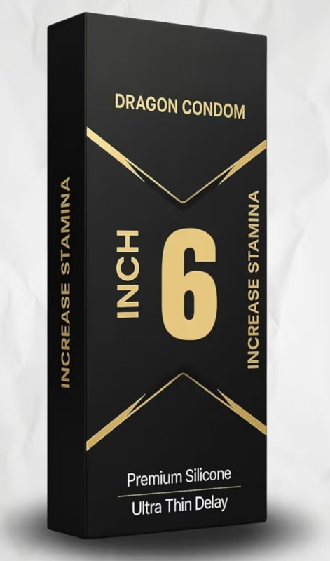 DRAGON JUMBO PREMIUM Vedis 6-Inches Mans Ultra Condom(10 Sheets)
