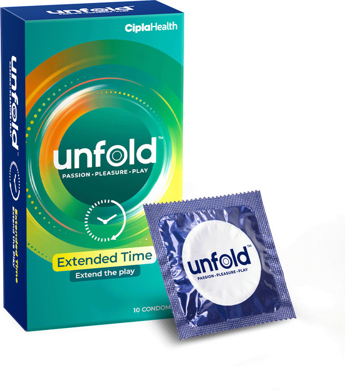 Unfold Extended Time Dotted Condom(10 Sheets)