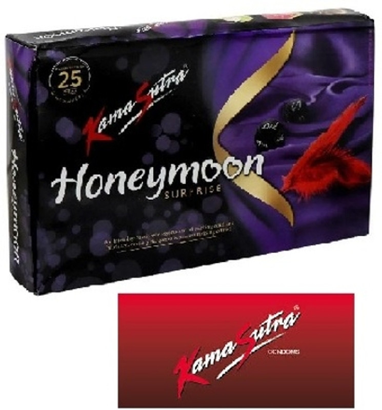 Kamasutra honeymoon Surprise package (pack of 1) Condom(26 Sheets)