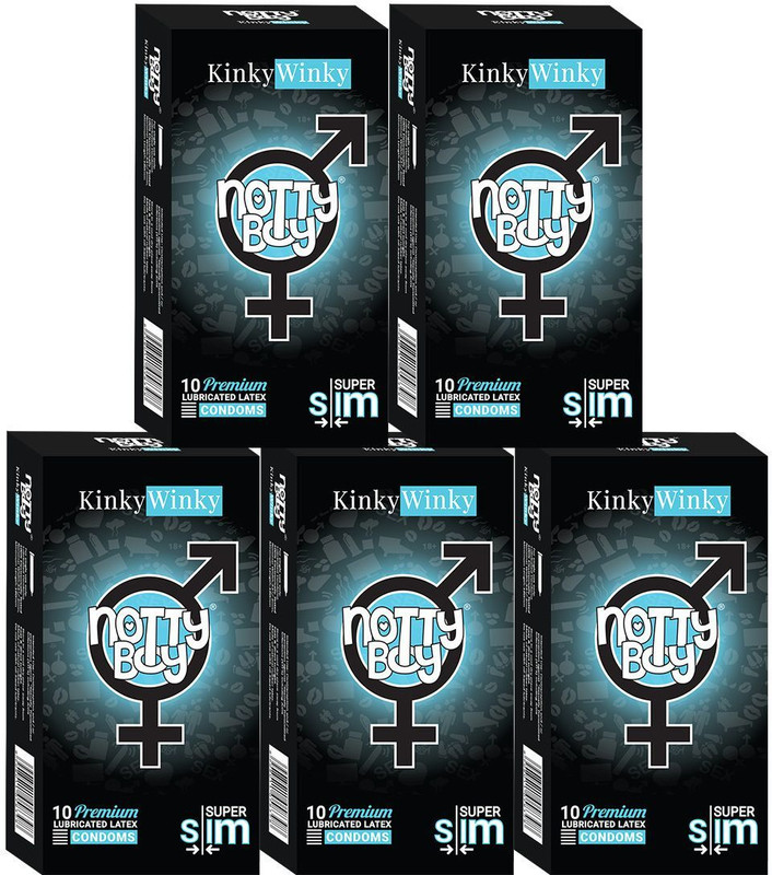 NottyBoy Super Ultra Thin Condom(Set of 5, 50 Sheets)