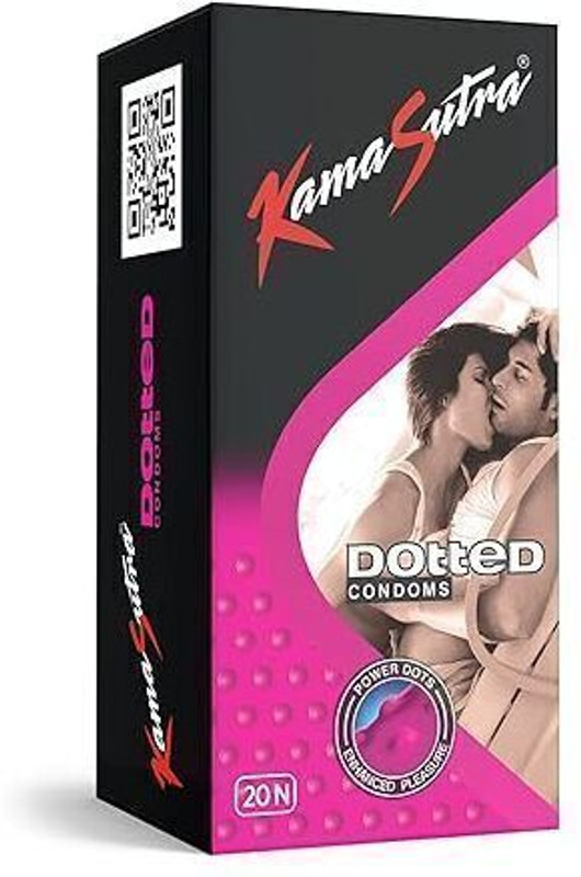 Kamasutra Kama sutra Dotted Extra Delay Pleasure Condom for Men Pack of 20 Condom(20 Sheets)