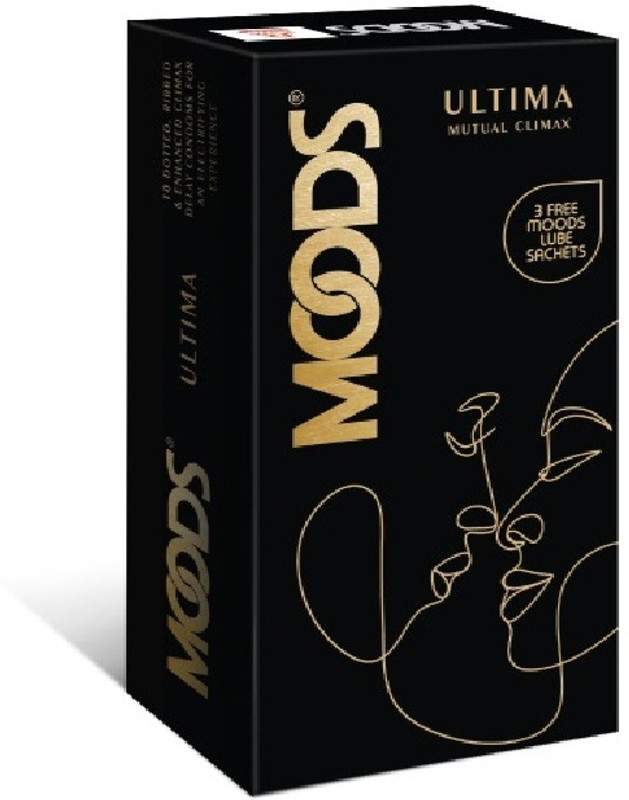 MOODS ULTIMA 3 FREE LUBE SACHETS Condom(10 Sheets)