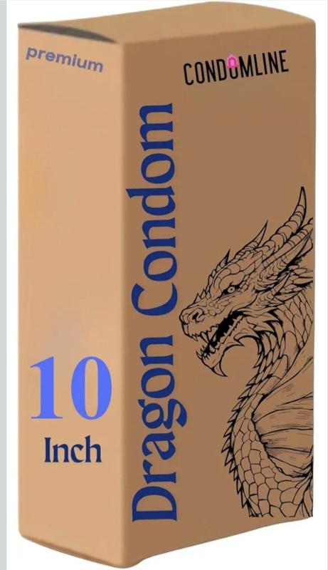 DRAGON EXTENDER Ayurvedic 10 Inch one piece Tigerman Orig Condom(2 Sheets)