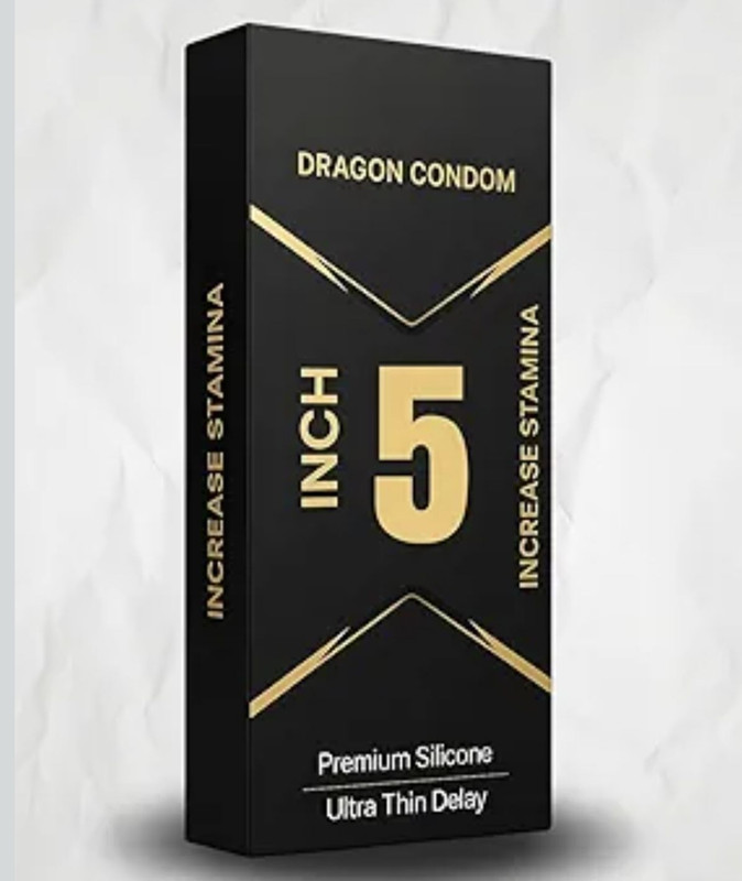 DRAGON JUMBO PREMIUM Mens Condo 5 ich Condom(10 Sheets)