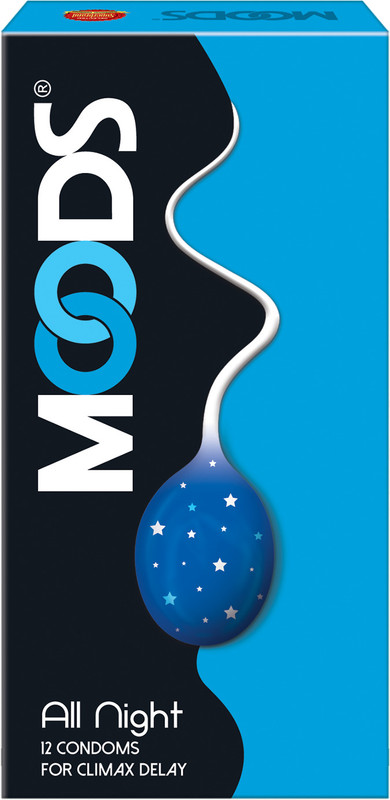 MOODS Panache Allnight Condoms (Pack of 12) Condom(12 Sheets)