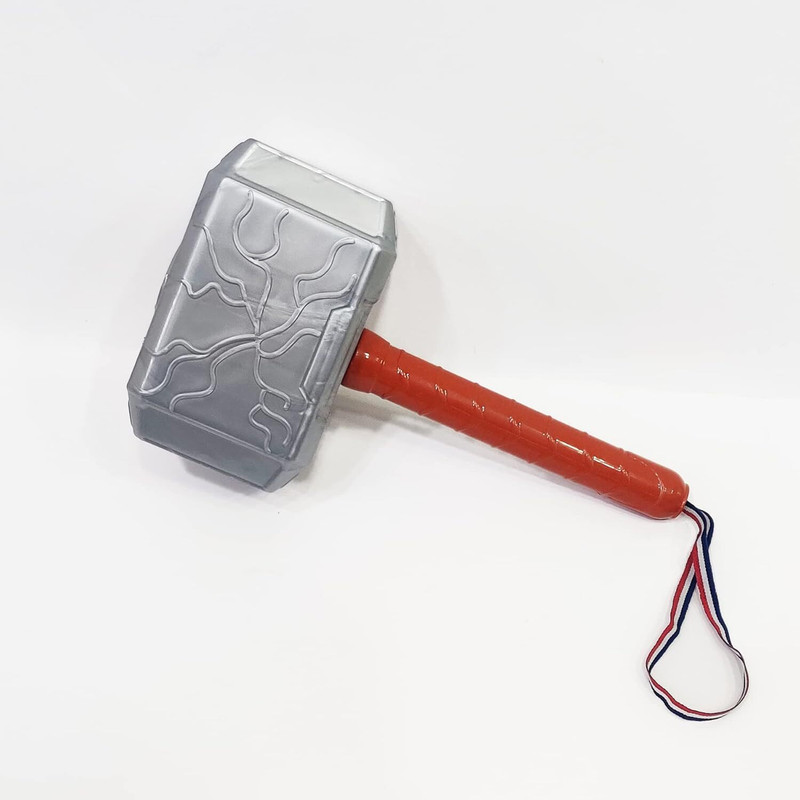 TOYTOT Thunder Hammer Plastic Toy – Lightweight Pretend Play Weapon for Kids