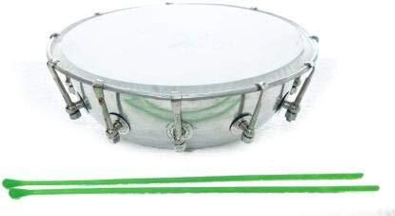 BestBrother Tasha Drum Steel Dhol with 2 Stick Conga(Fiber)