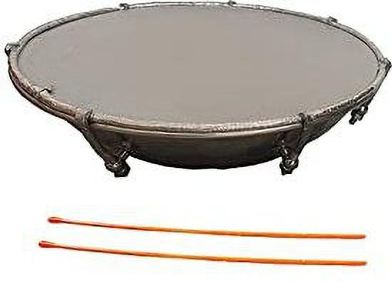BestBrother Tasha Drum with Stick Conga Tasha Drum Musical Set with Two Sticks Size 12 Inch Conga(Bison Skin)