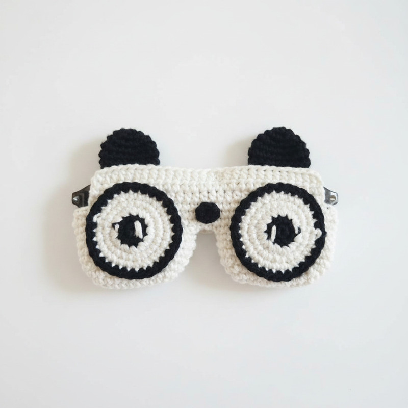 EJINS The Playful Panda Sunglasses Sleeve Case Unique Gift Durable Protection(Pack of: 1)