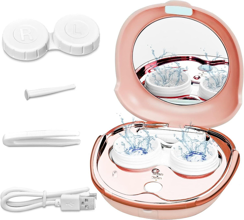 bosig Contact Lens Cleaner Machine, Portable Ultrasonic Contact Lens Cleaner(Pack of: 1)