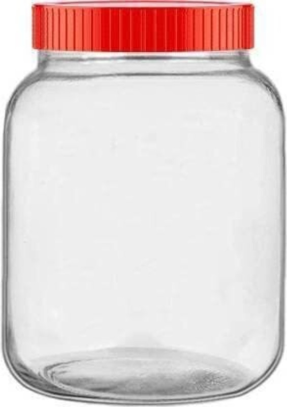 Coozico Glass Pickle Jar - 3000 ml(Clear)