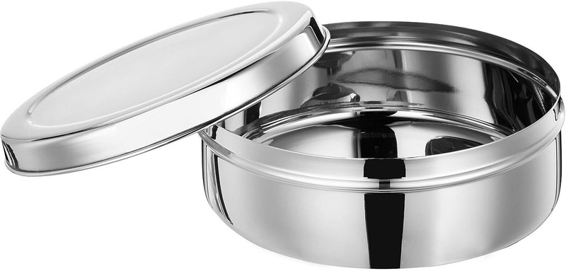 Bleaf Stainless Steel-1 container Lunch Box / Tiffin Box-Food Grade 1 Tier 1 Containers Stainless Steel Office Lunch Box(700 ml)