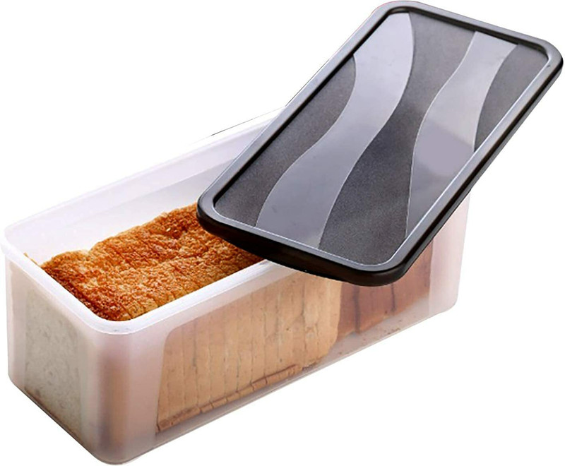 SpearOnline Plastic Bread Container - 2000 ml(Clear)