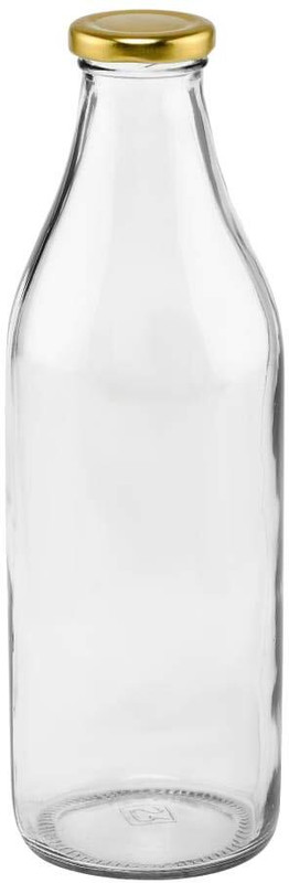 b7 Creations Steel Milk Container - 1000 ml(Gold)