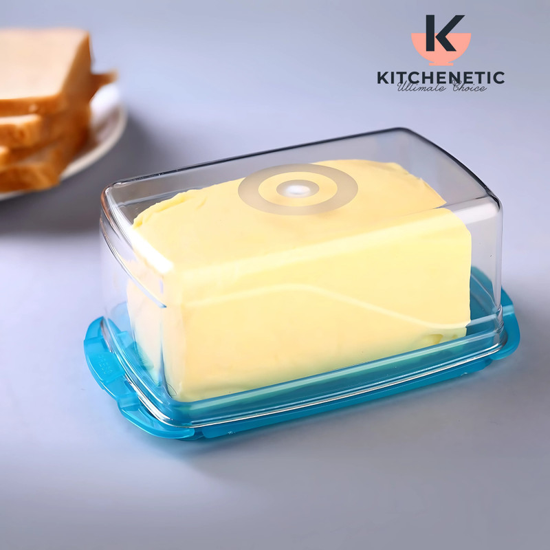 Kitchenetic Plastic Fridge Container - 500 ml(Blue)