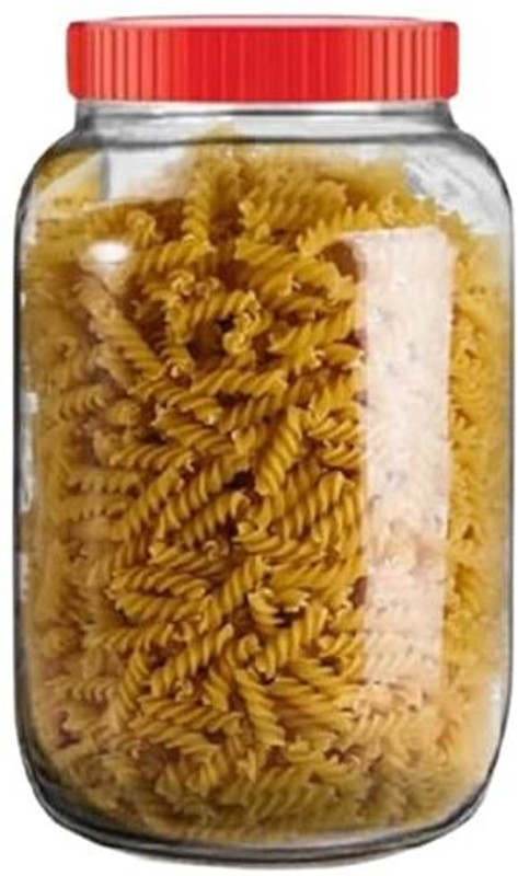 RUTVIHK Glass Grocery Container - 2000 ml(Clear)