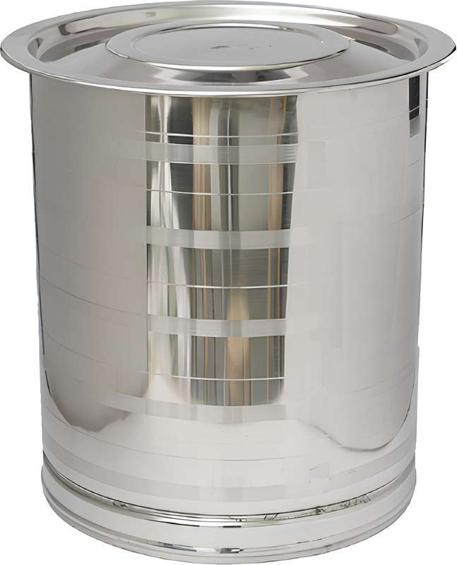 SM Enterprises Stainless Steel Utility Container  - 25 L(Silver)