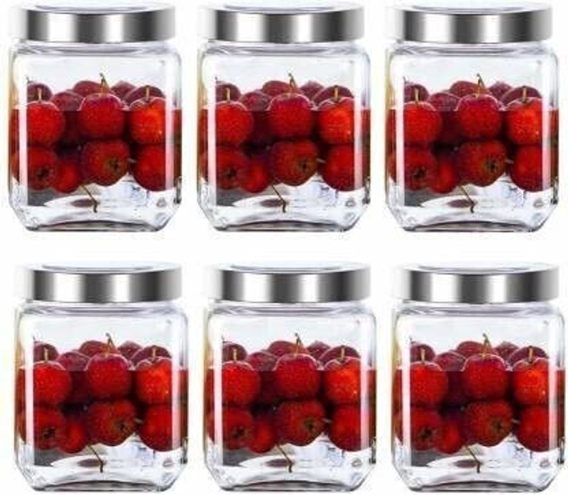 Antique Buyer Polypropylene Bread Container  - 500 ml(Pack of 6, Clear)