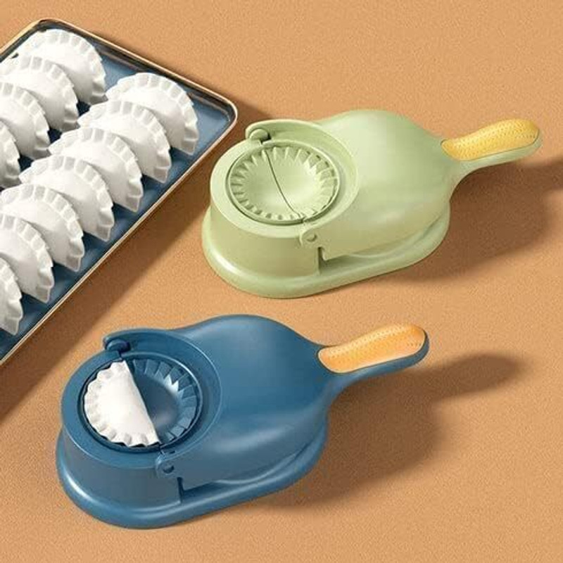 ASHWINI ENTERPRISE Cold Plastic Momo Maker Dumpling Mold Manual Dough Press(dumpling mould)