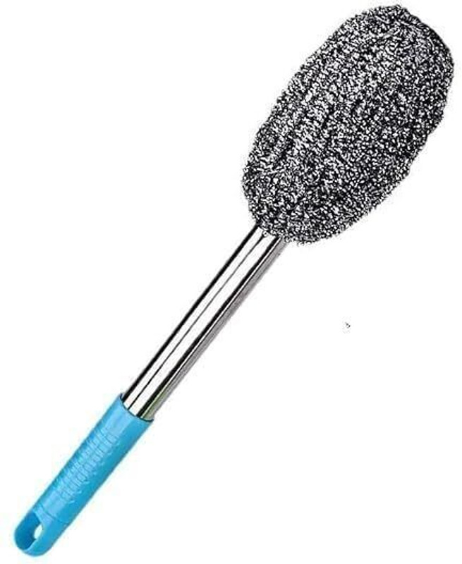 Roswaqio Bottle Cleaner Brush with Long Handle Cleaning Brush Steel Brush steel Round Pastry Brush(Pack of 1)
