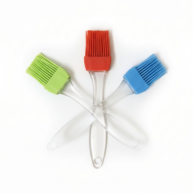 Jam Cooking brush । Silicone oil brush। Basting Brush। Pastry Brush Silicon Flat Pastry Brush(Pack of 3)