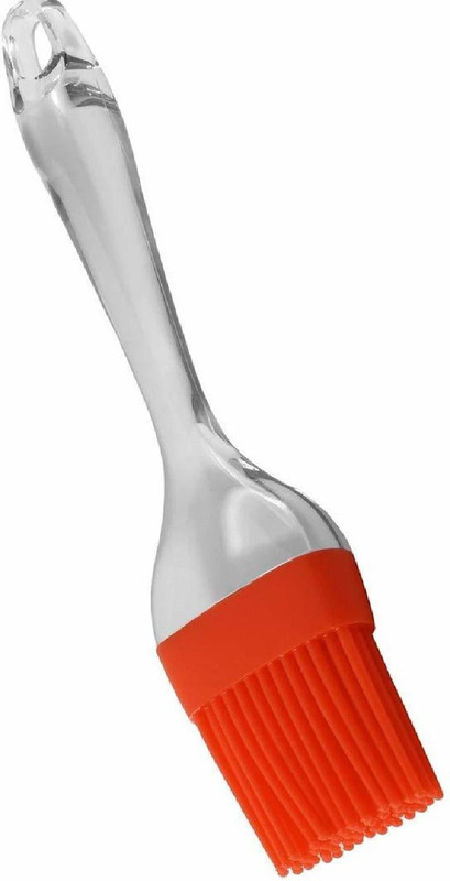 HAVMART Red Brush Silicon Flat Pastry Brush(Pack of 2)