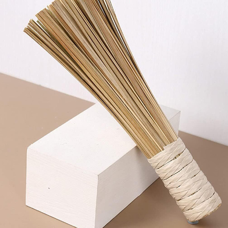 blyfuss Wok Cleaning Brush Bamboo Round Pastry Brush(Pack of 1)