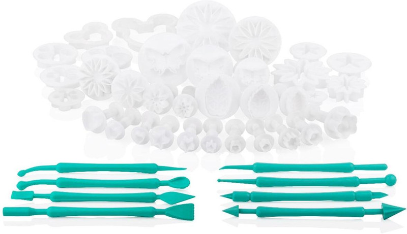 JD HUB Piece Fondant Cake Cookie Plastic Flat Pastry Brush(Pack of 42)