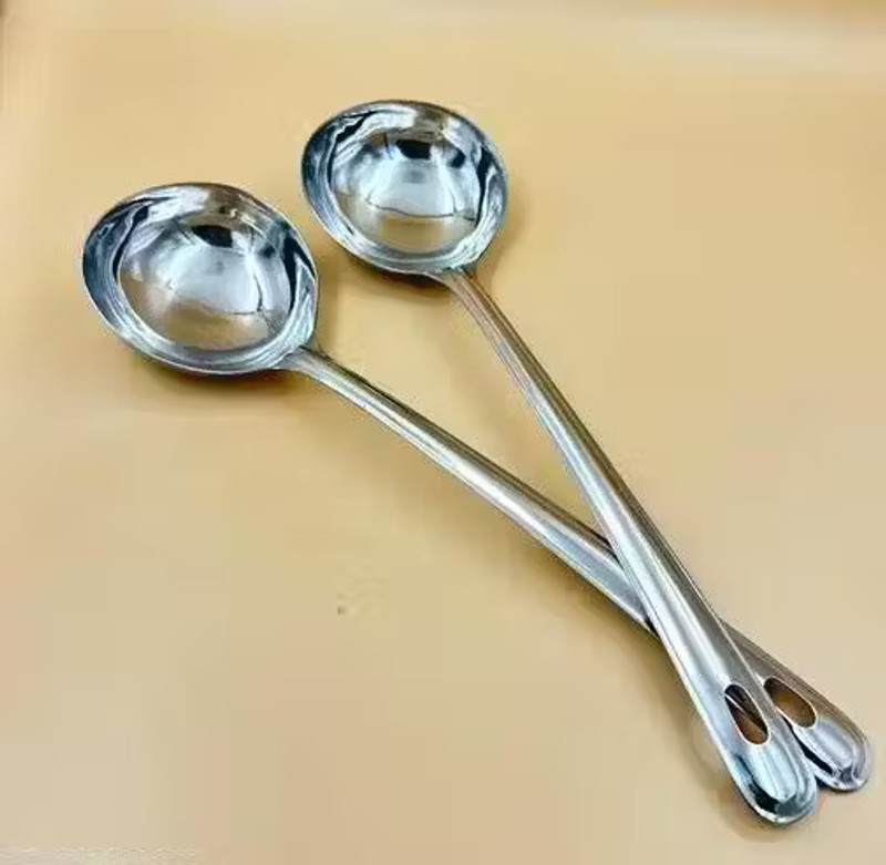 ARSCART Arscart Samber Karchi Ladle Non-Stick Coated Cookware Set(Stainless Steel, 2 - Piece)