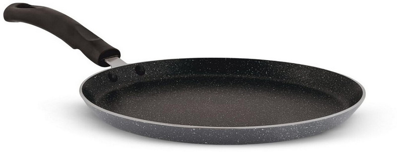 NARV Professional Kitchen Flat pan for Dosa Chapati Cooking Tawa 27.5 cm diameter(Aluminium, Non-stick)
