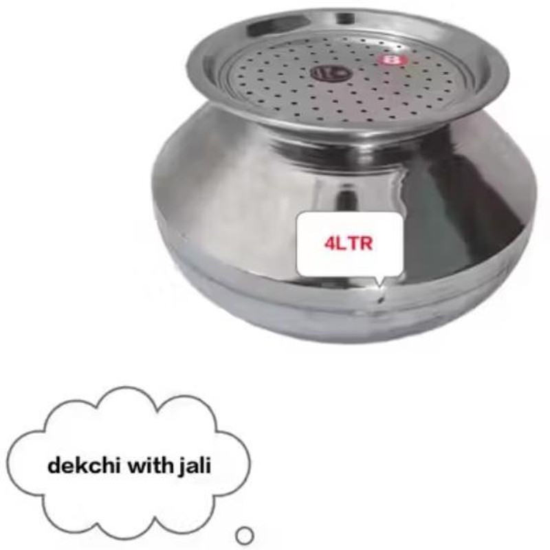 NIRLON Triply_KD24 Induction Bottom Non-Stick Coated Cookware Set(Triply, Stainless Steel, 1 - Piece)