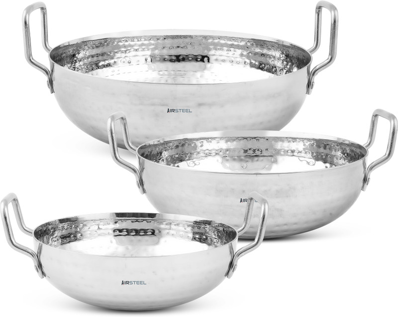 Prestige Induction Bottom Cookware Set(Stainless Steel, 3 - Piece)