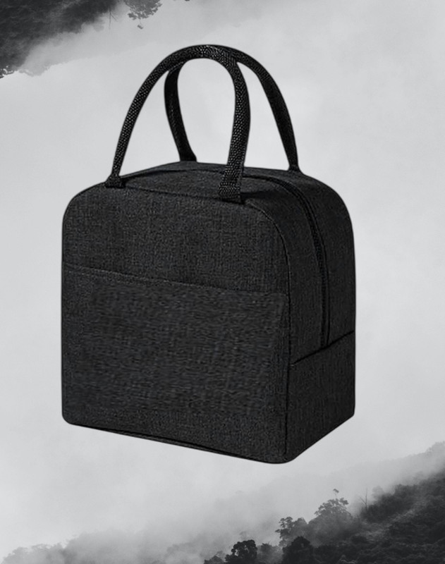 MomsyStore Polyester, Aluminum, Nylon Cooler Bag(Black Collapsible)