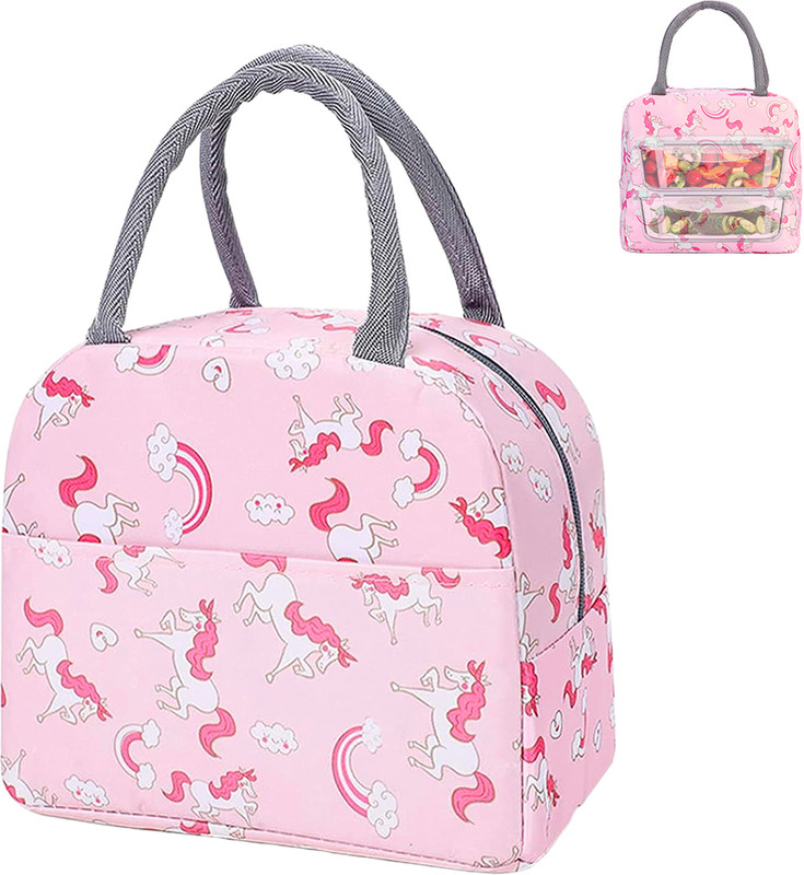 sannidhi Nylon Cooler Bag(Pink Collapsible)