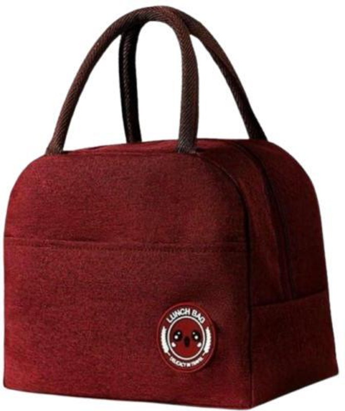 BRIVILAS Polyester Cooler Bag(Maroon Collapsible)