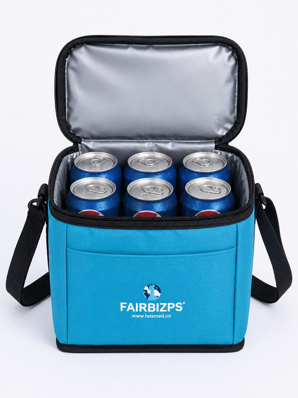 FAIRBIZPS Nylon Cooler Bag(Blue Collapsible)